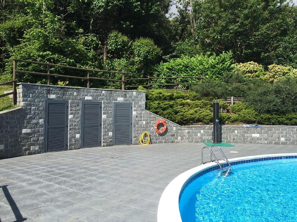 Armonie Del Lago - Lakeview Retreat With Private Garden, Pool & Jacuzzi Baveno Exterior foto